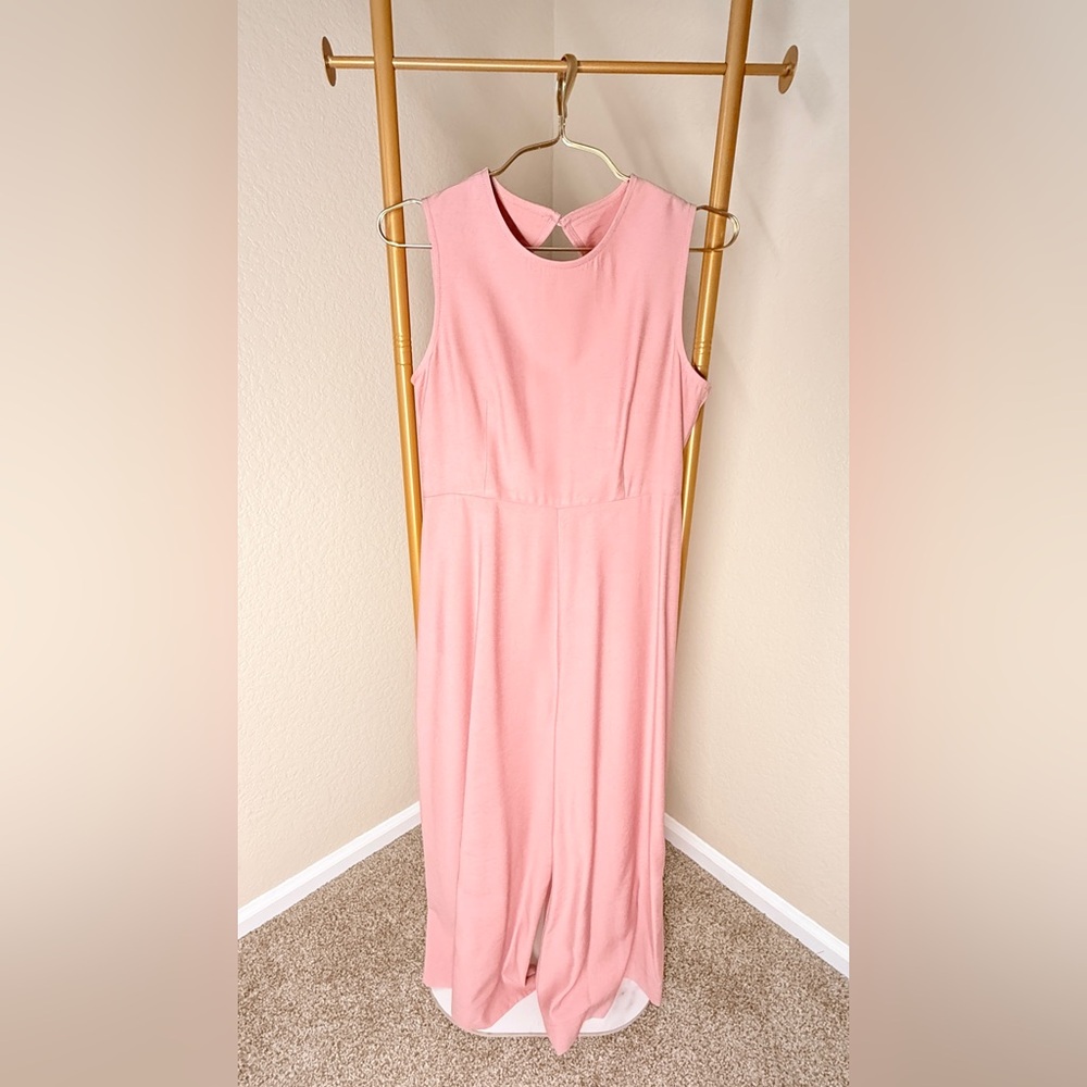 Chic Pink Sleeveless jumpsuit